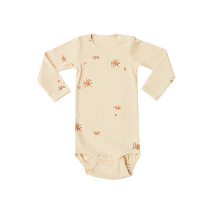 MyKids-USA® Baby Girl Floral Pattern Cotton bodysuit With Pant 1 Pieces Sets