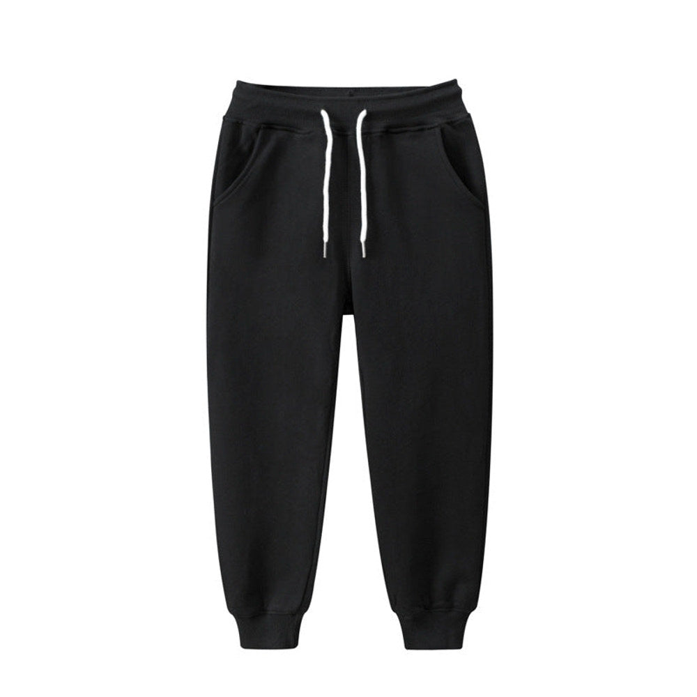 MyKids-USA® Children Solid Color Quality Cotton Sport Style Trousers