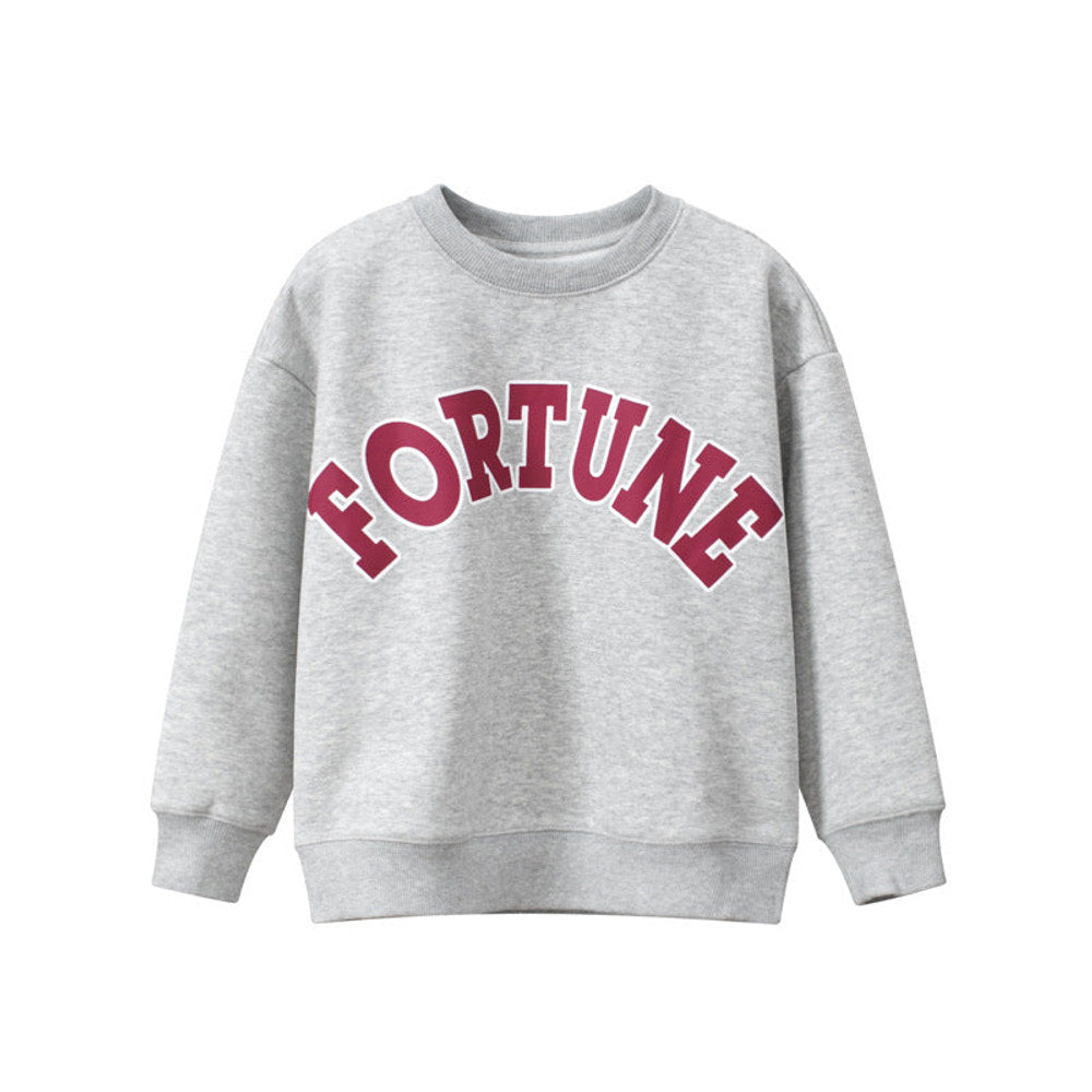 MyKids-USA® Children Letter Print Pattern Unisex Long Sleeve Hoodies