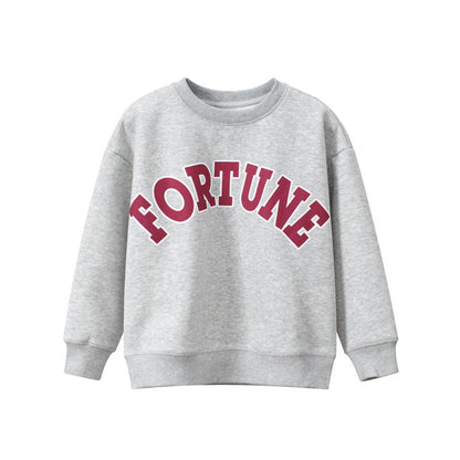 MyKids-USA® Children Letter Print Pattern Unisex Long Sleeve Hoodies