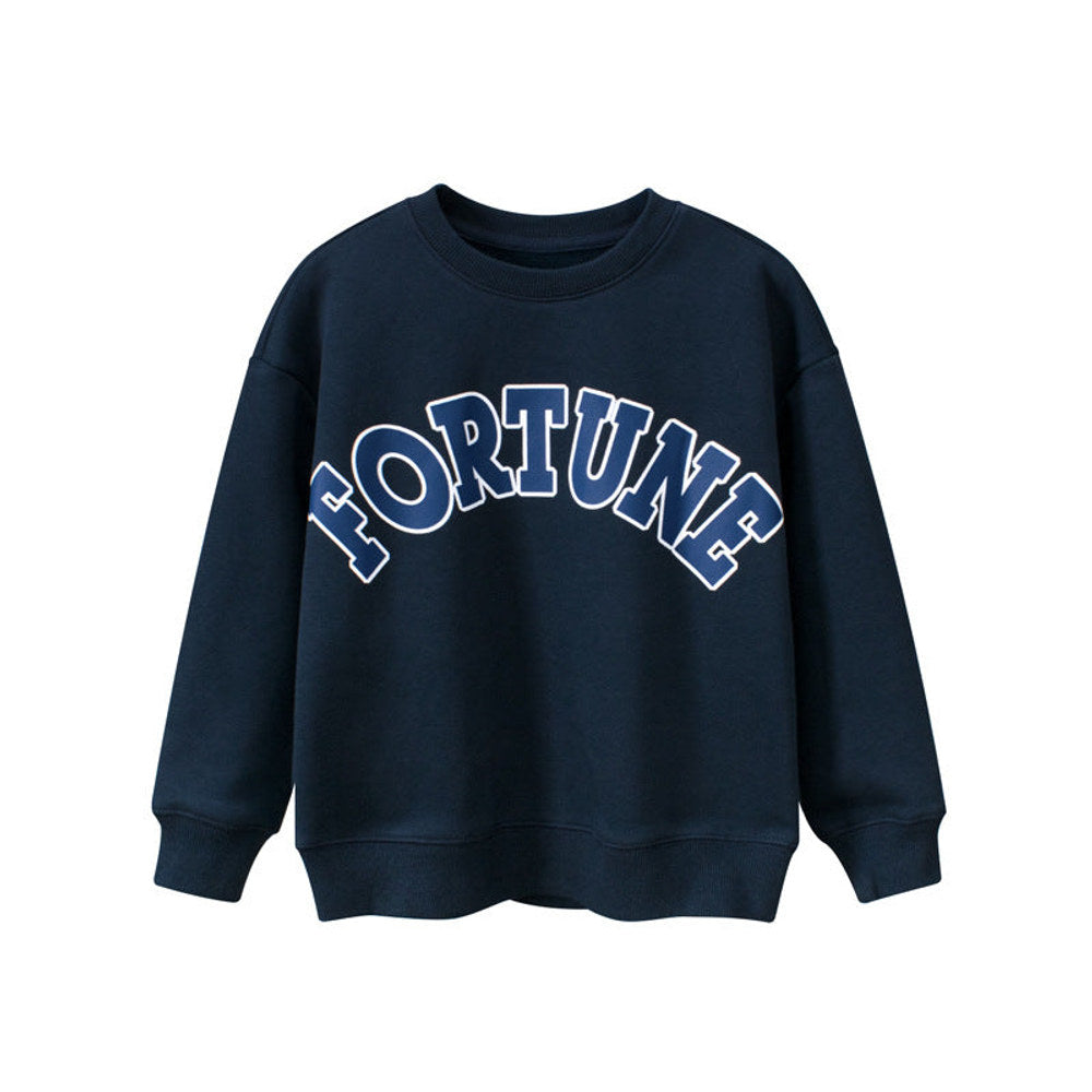 MyKids-USA® Children Letter Print Pattern Unisex Long Sleeve Hoodies