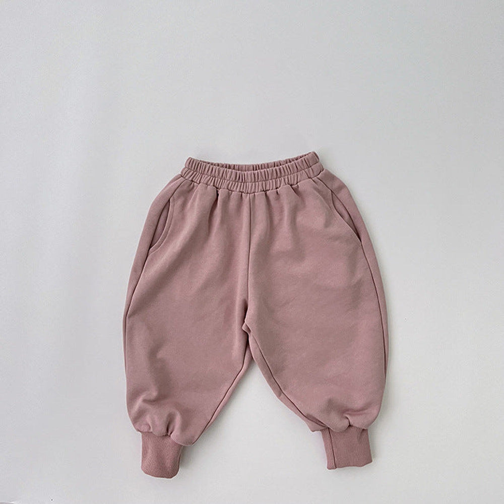 MyKids-USA® Baby Solid Color Sport Style Cotton Quality Trousers