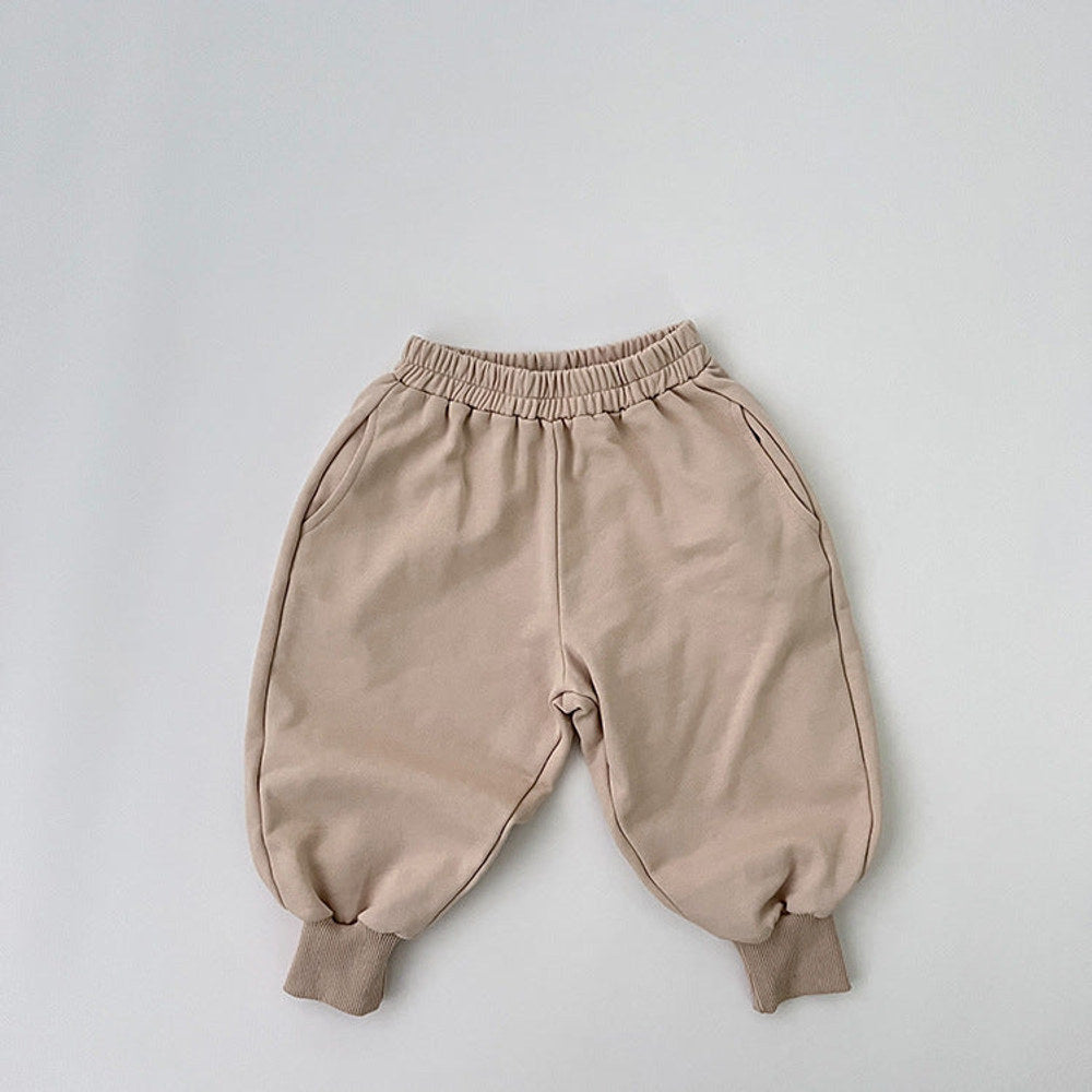 MyKids-USA® Baby Solid Color Sport Style Cotton Quality Trousers