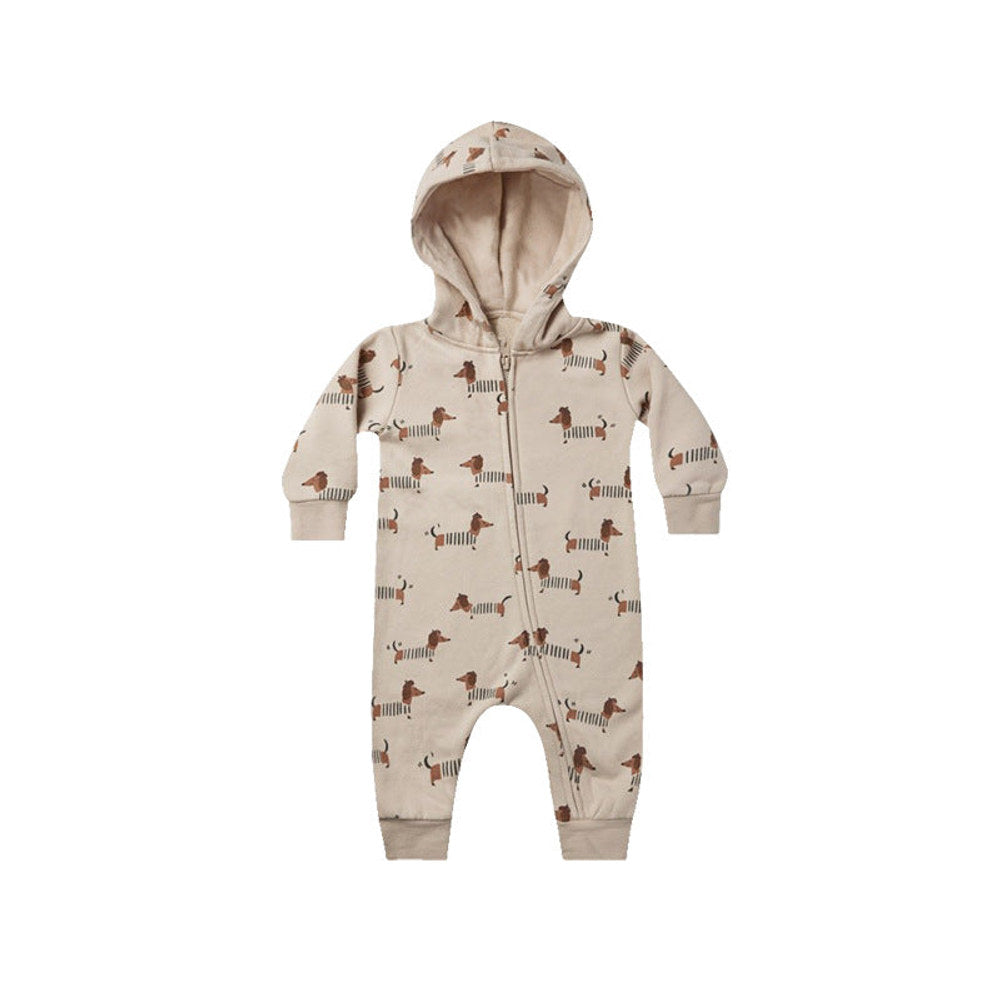 MyKids-USA® Baby Cartoon Animal Print Pattern Zipper Design Full Romper