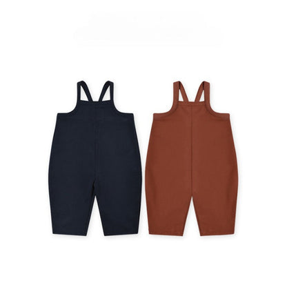 MyKids-USA® Baby Boy And Girl Solid Color Thickened Loose Comfy Romper