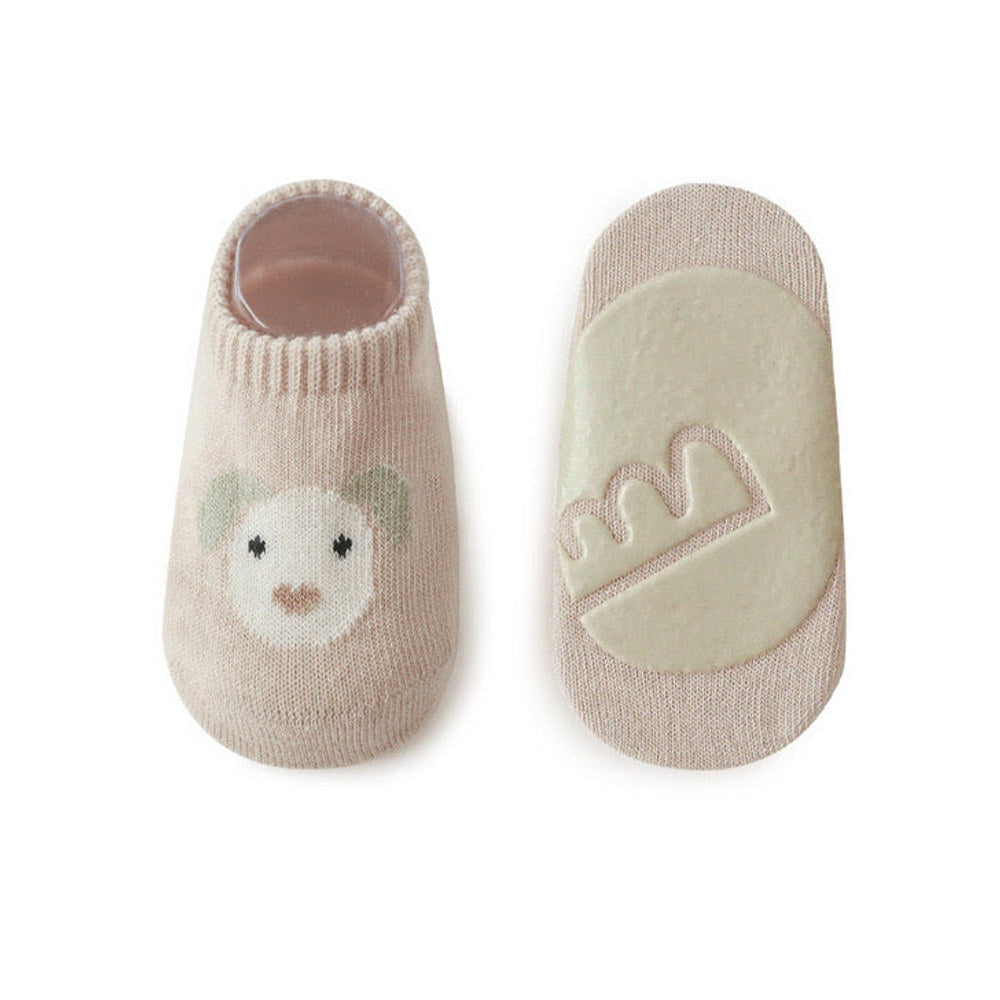 MyKids-USA® Kids Girl Embroidered Pattern Non-Slip Floor Soft Socks