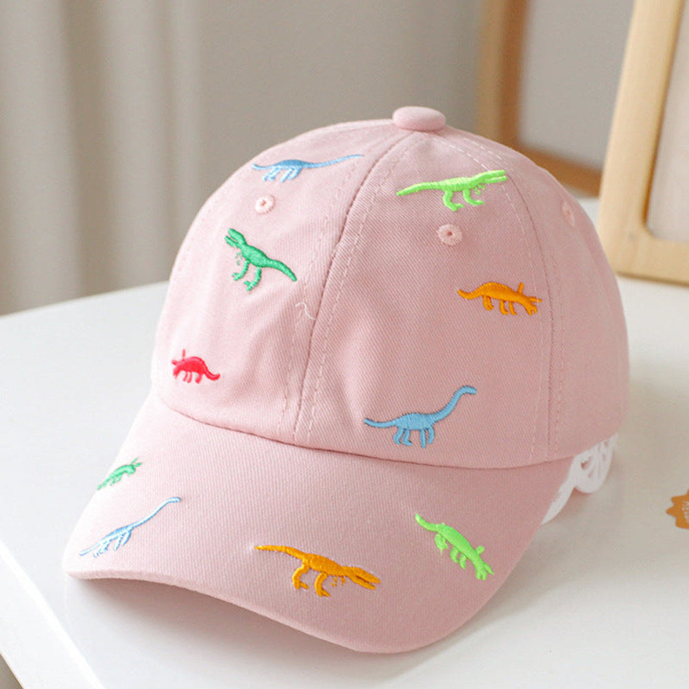 MyKids-USA Animal Embroidered Pattern Sunshade Peaked Hats
