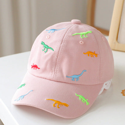 MyKids-USA Animal Embroidered Pattern Sunshade Peaked Hats