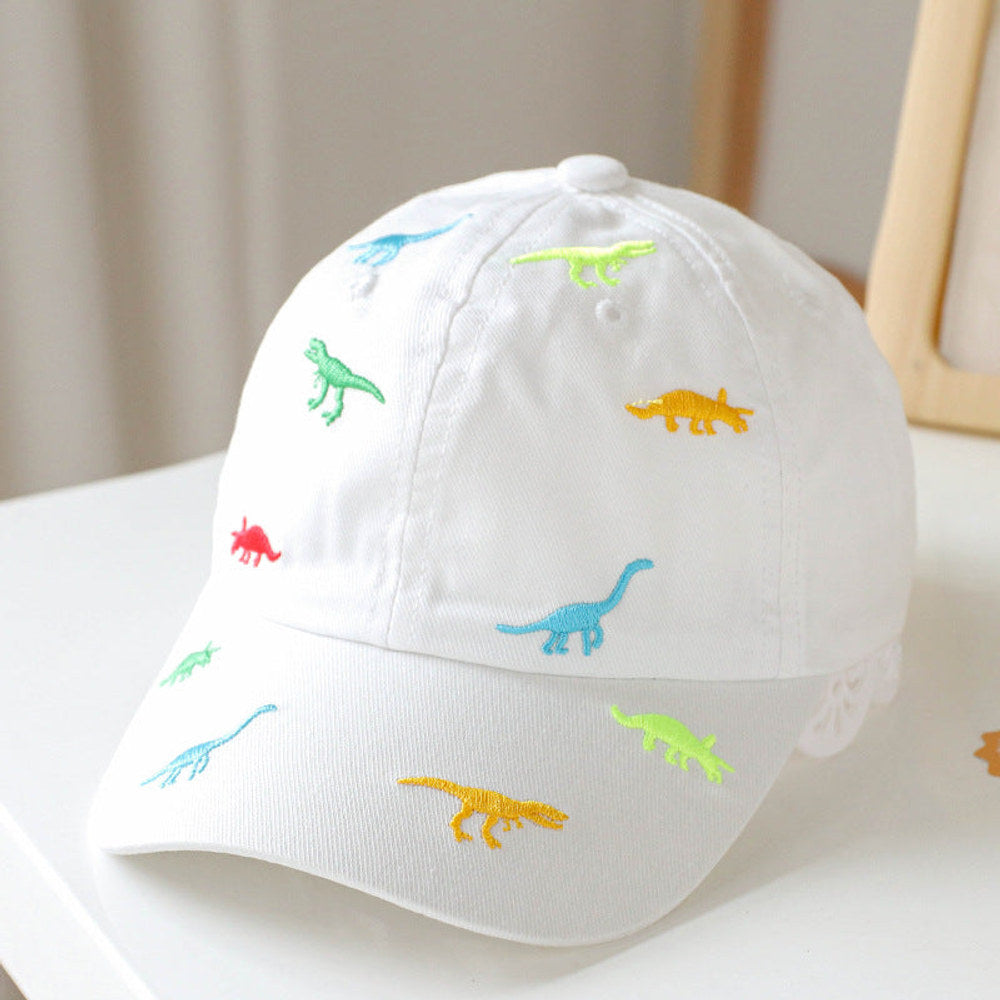 MyKids-USA Animal Embroidered Pattern Sunshade Peaked Hats