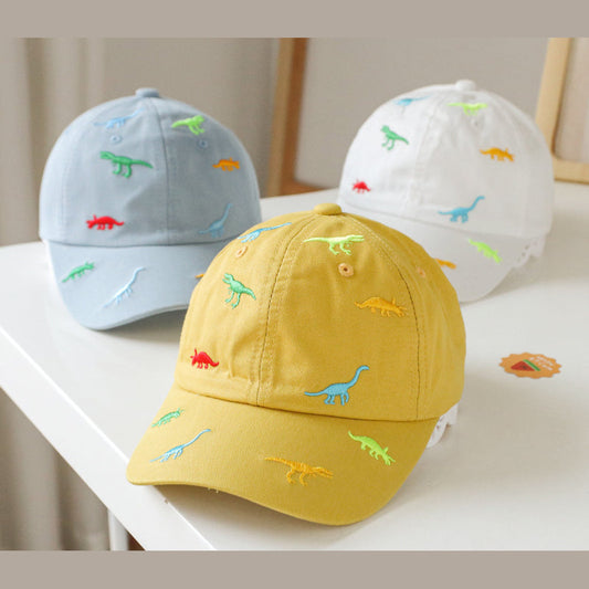 MyKids-USA Animal Embroidered Pattern Sunshade Peaked Hats