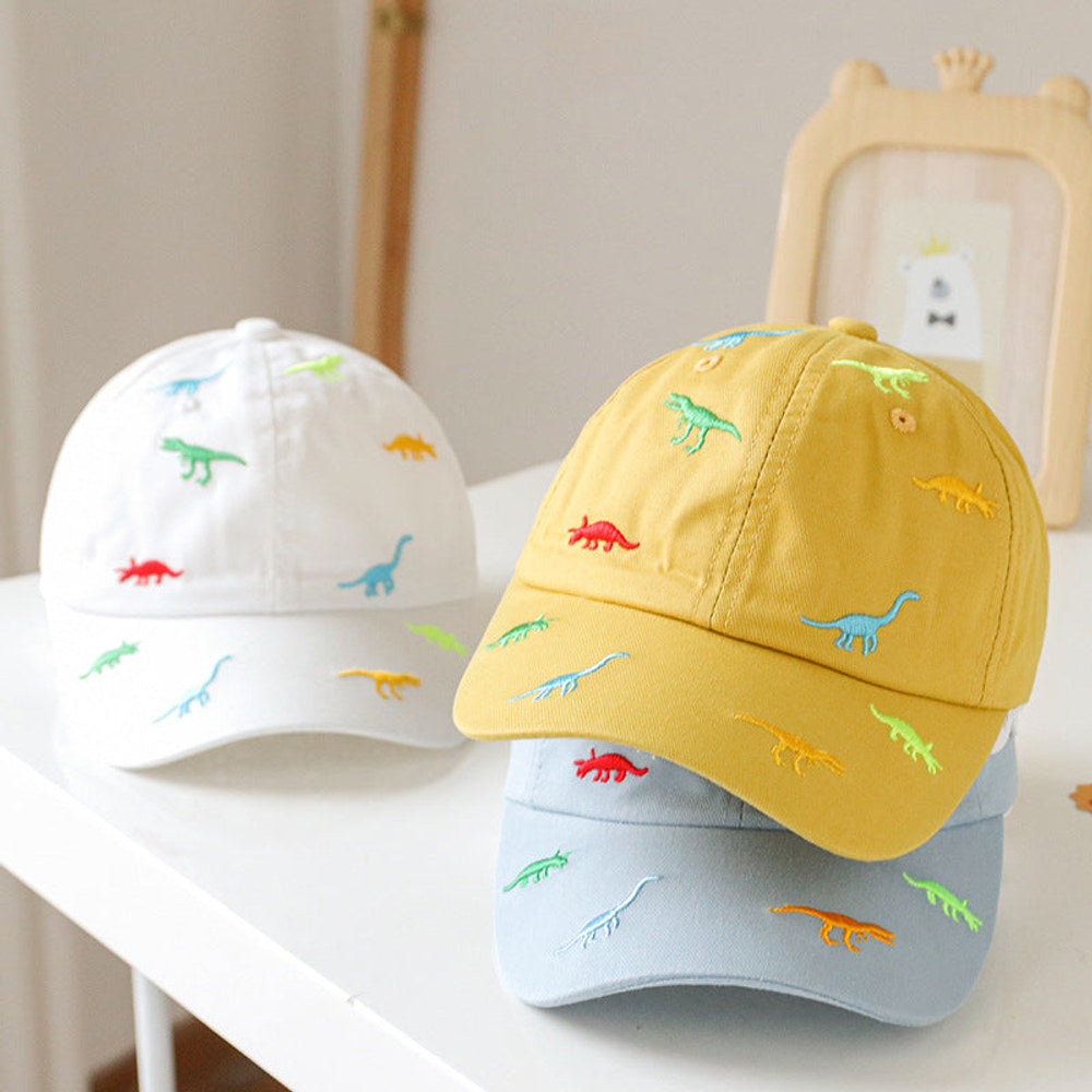 MyKids-USA Animal Embroidered Pattern Sunshade Peaked Hats