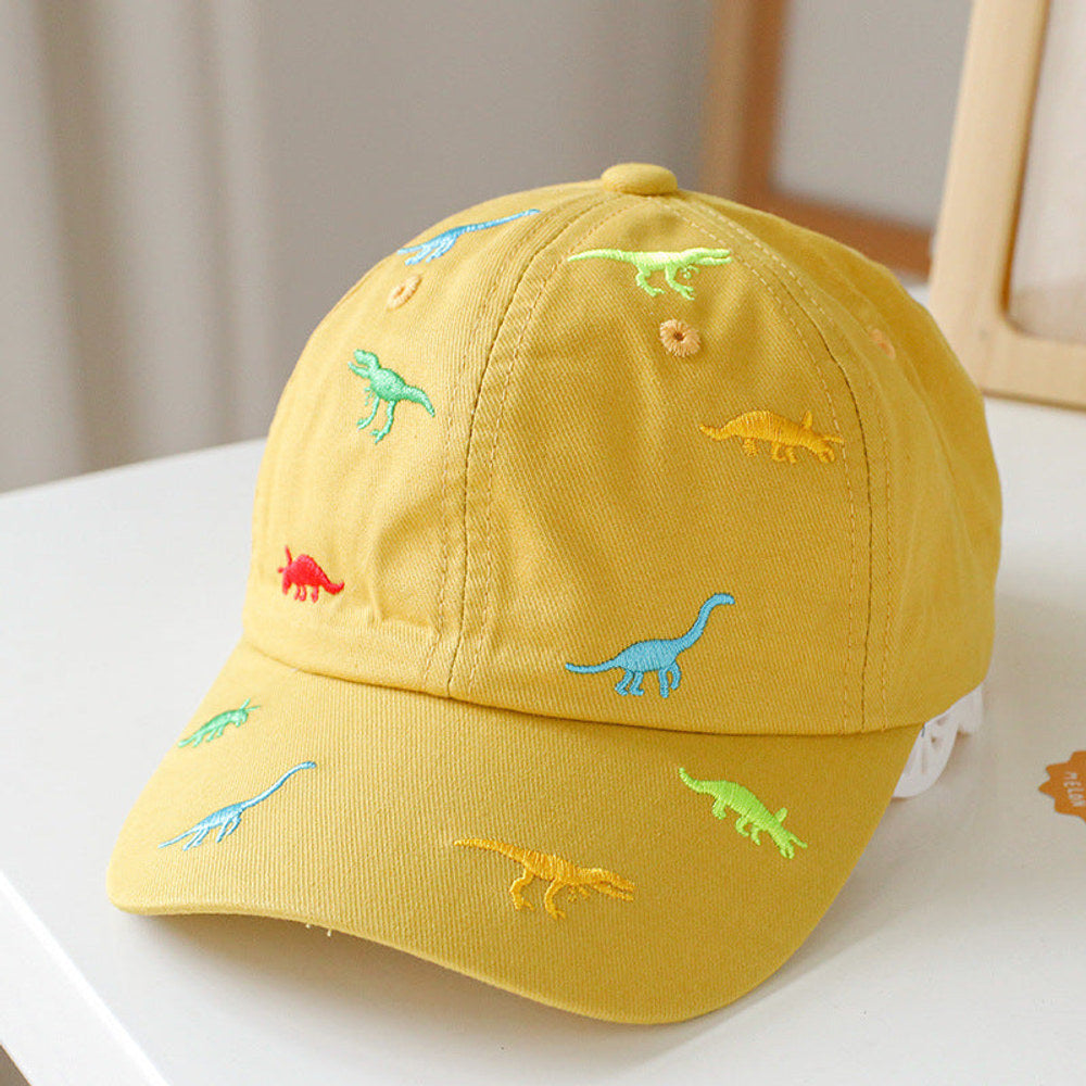 MyKids-USA Animal Embroidered Pattern Sunshade Peaked Hats