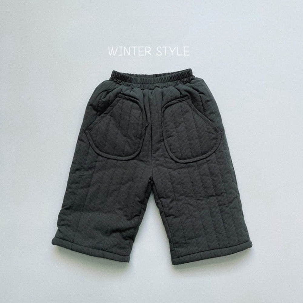 MyKids-USA® Baby Solid Color Cotton Quilted Pants Outfits