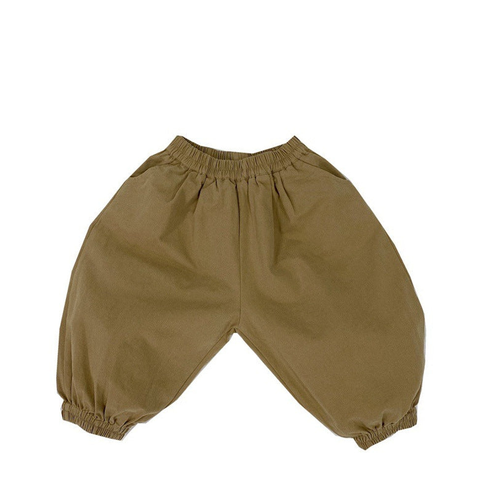 MyKids-USA® Baby Solid Color Basic Style Loose Comfy And Unisex Pants