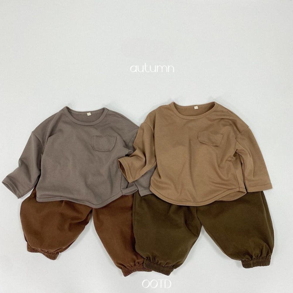 MyKids-USA® Baby Solid Color Basic Style Loose Comfy And Unisex Pants