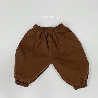 MyKids-USA® Baby Solid Color Basic Style Loose Comfy And Unisex Pants