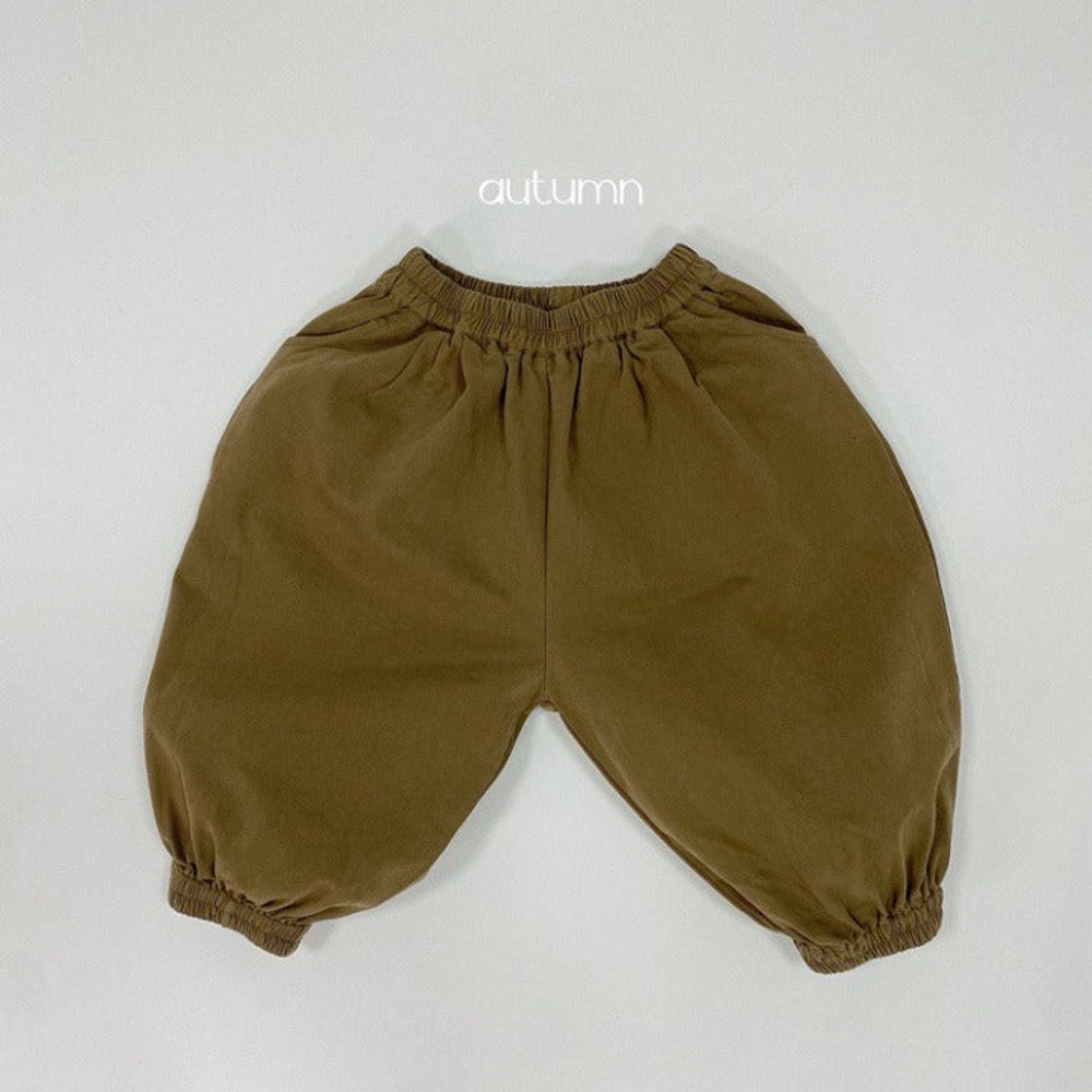 MyKids-USA® Baby Solid Color Basic Style Loose Comfy And Unisex Pants