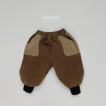 MyKids-USA® Baby Color Matching Pattern Lantern Trousers Casual Style Pants