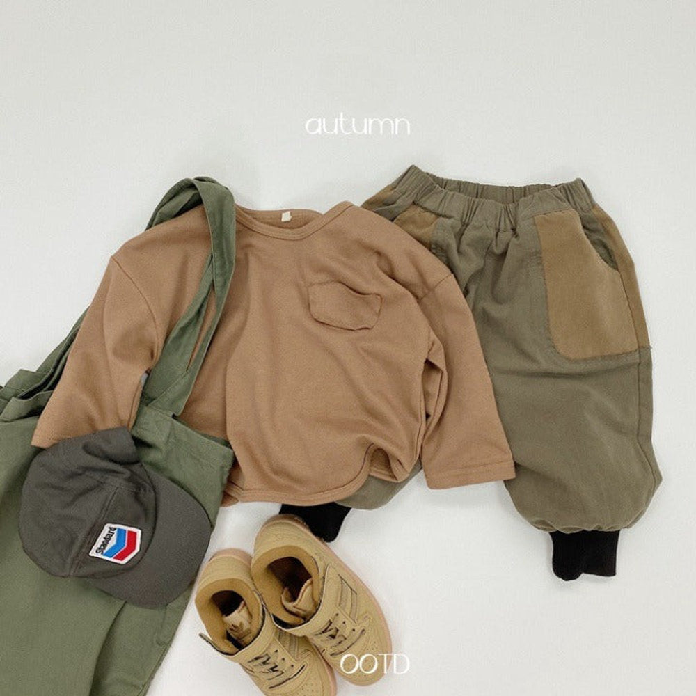 MyKids-USA® Baby Color Matching Pattern Lantern Trousers Casual Style Pants