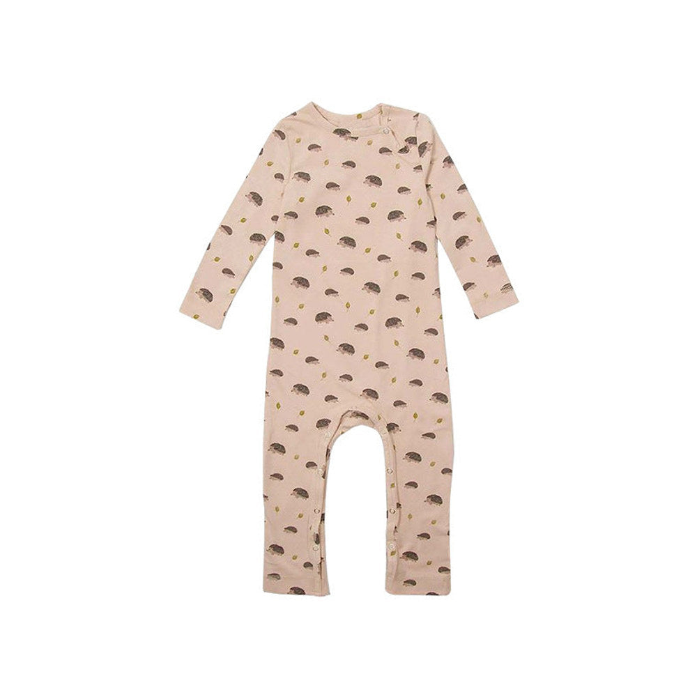 MyKids-USA® Baby Floral Print Pattern Long Sleeve Comfy Cotton Jumpsuit