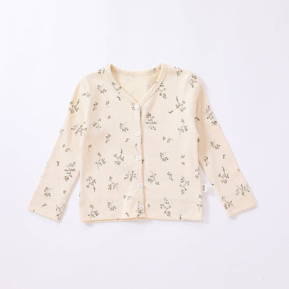 MyKids-USA® Baby Boy And Girl Print Pattern Western Style Quality Cardigan