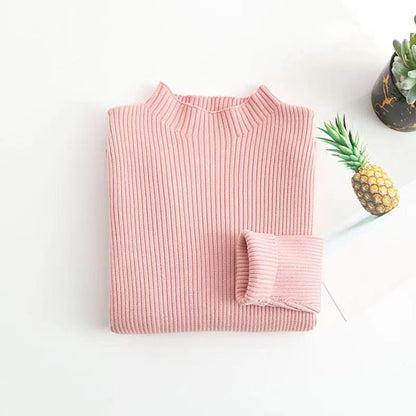 MyKids-USA® Kids Solid Knit Sweater
