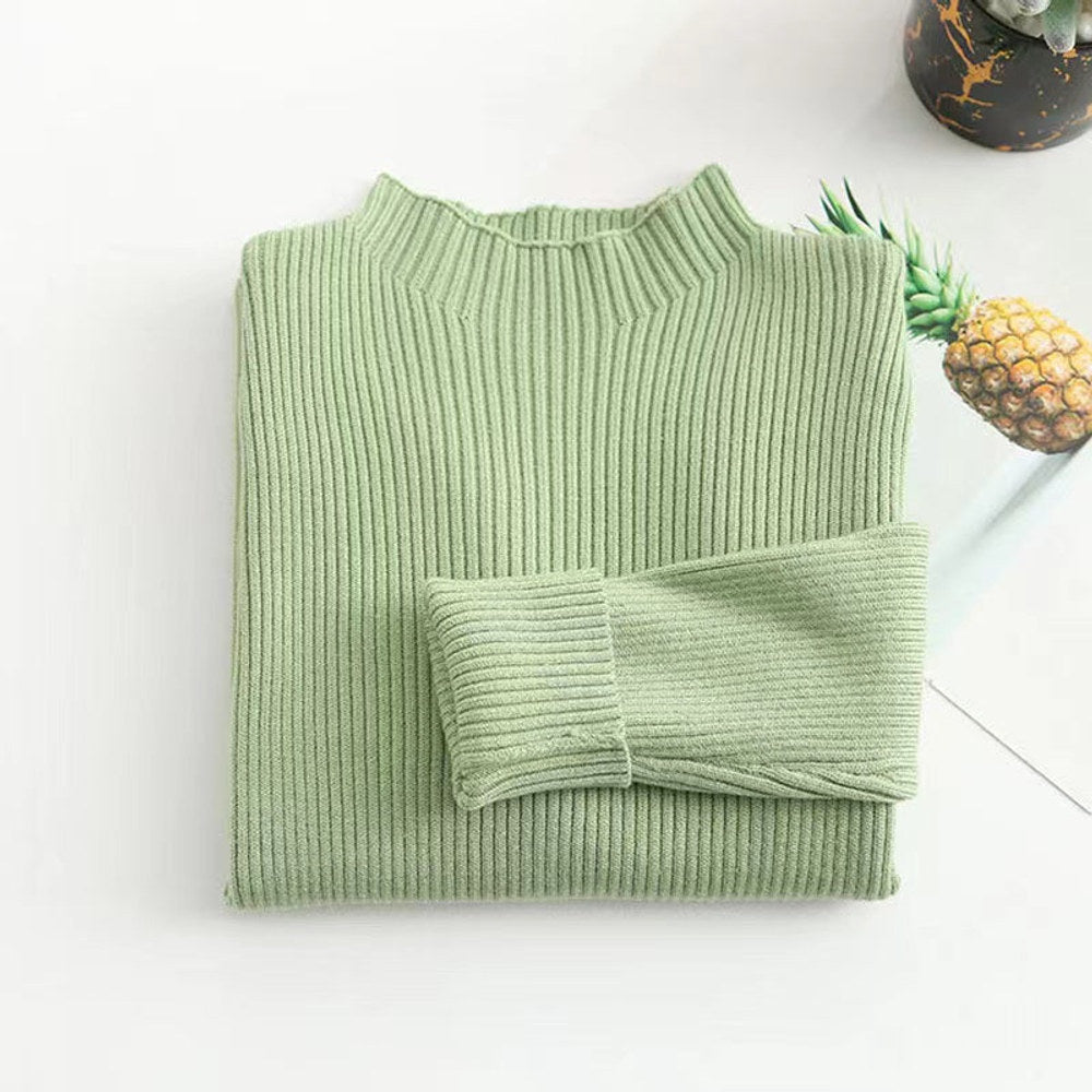 MyKids-USA® Kids Solid Knit Sweater