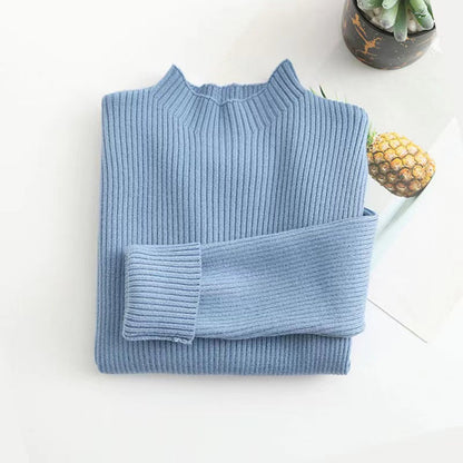 MyKids-USA® Kids Solid Knit Sweater