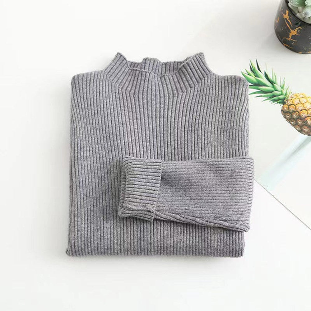 MyKids-USA® Kids Solid Knit Sweater