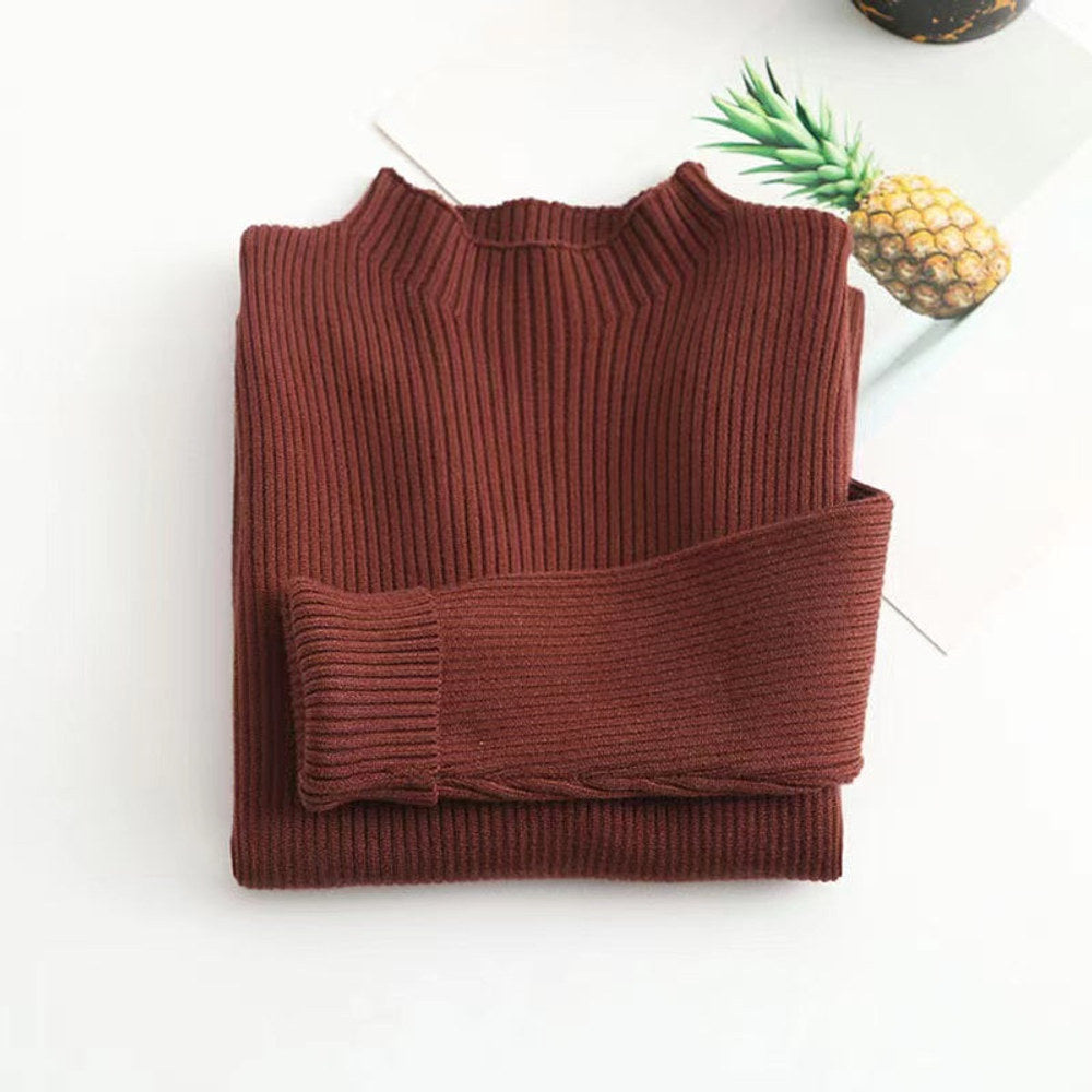MyKids-USA® Kids Solid Knit Sweater