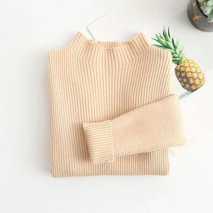 MyKids-USA® Kids Solid Knit Sweater