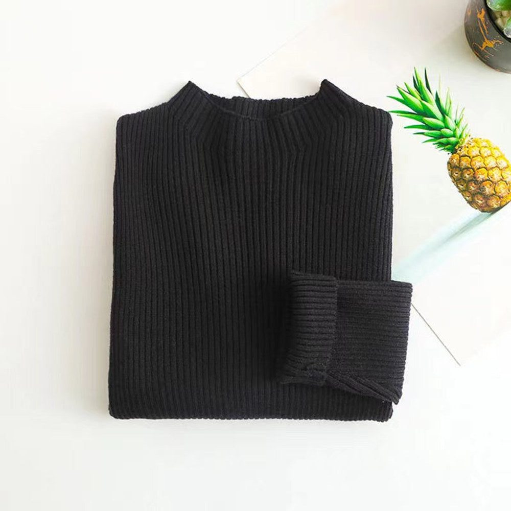 MyKids-USA® Kids Solid Knit Sweater