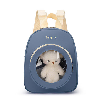 MyKids-USA® Baby Cute Transparent Window Kindergarten School Bag