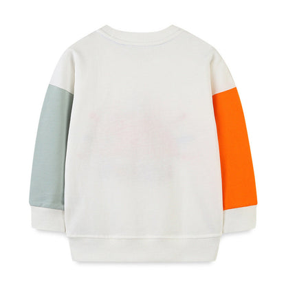 MyKids-USA® Baby Boy Sun Graphic Colorblock Design Pullover Cute Hoodie