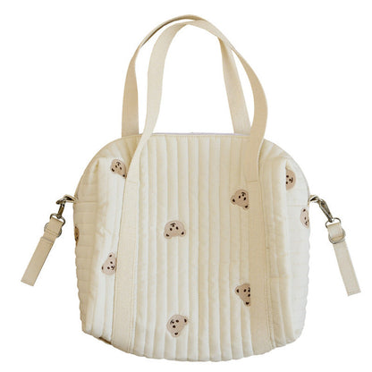 MyKids-USA® Baby Embroidered Pattern Solid Color Storage Mommy Hanging Bag
