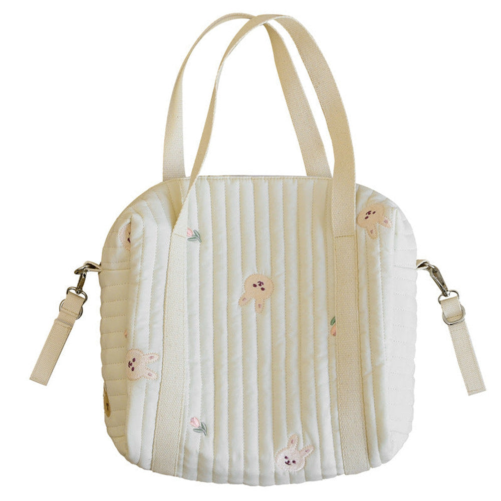 MyKids-USA® Baby Embroidered Pattern Solid Color Storage Mommy Hanging Bag