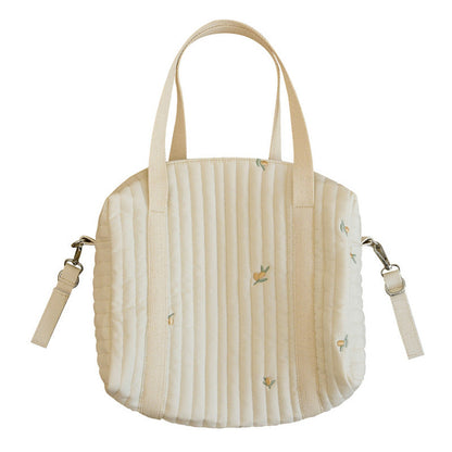 MyKids-USA® Baby Embroidered Pattern Solid Color Storage Mommy Hanging Bag