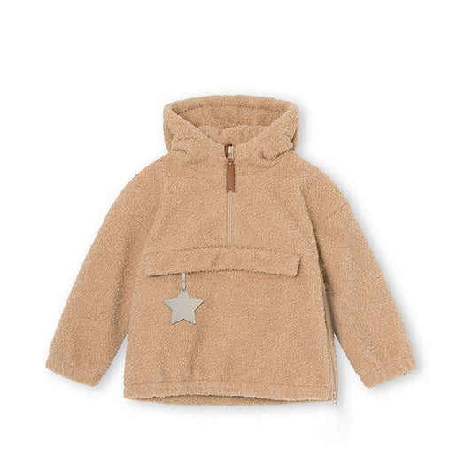 MyKids-USA® Kids Teddy Pattern Hoodie Coat