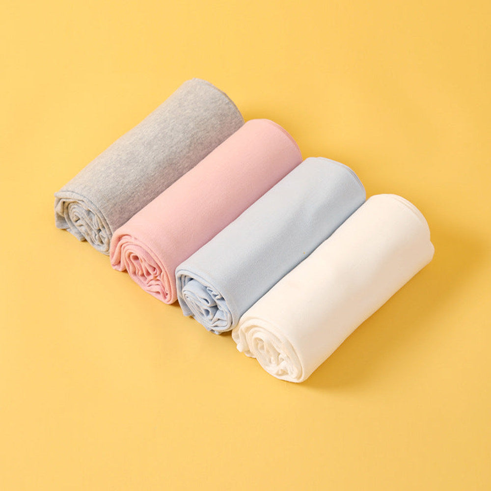MyKids-USA® Newborn Solid Colour Cotton Wrap Quilt Baby Nap Quilt Outfits