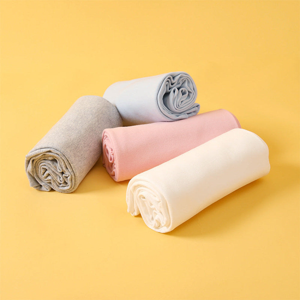 MyKids-USA® Newborn Solid Colour Cotton Wrap Quilt Baby Nap Quilt Outfits
