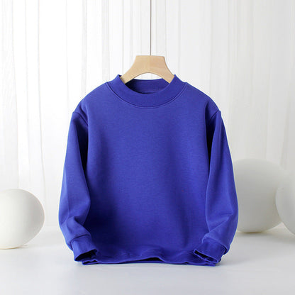MyKids-USA® Baby Solid Color Thickened Autumn Basic Hoodies