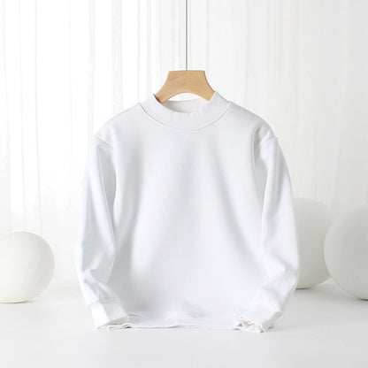 MyKids-USA® Baby Solid Color Thickened Autumn Basic Hoodies