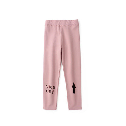 MyKids-USA® Baby Girl Letter Print Pattern Soft Cotton Quality Leggings