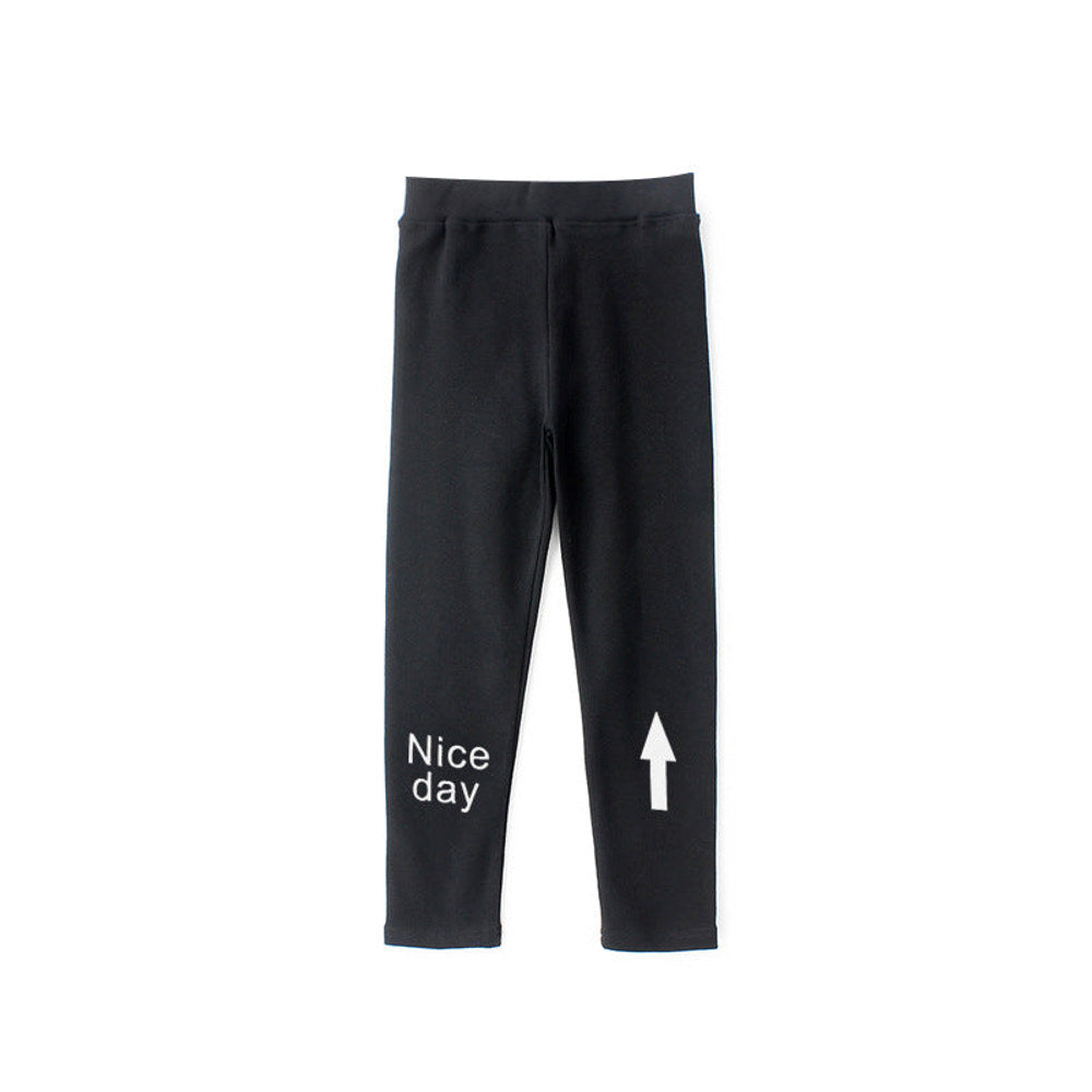 MyKids-USA® Baby Girl Letter Print Pattern Soft Cotton Quality Leggings