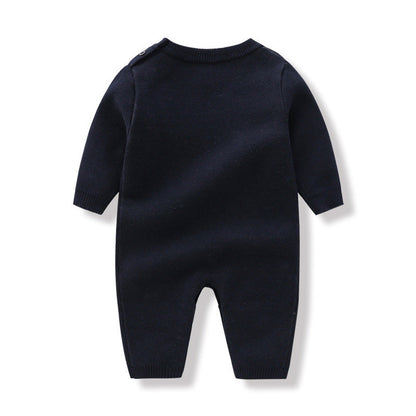 MyKids-USA® Baby Cartoon Bear Pattern Long Sleeve Quality Romper