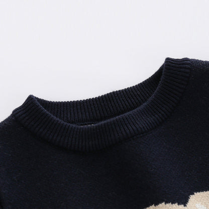 MyKids-USA® Baby Cartoon Bear Pattern Long Sleeve Quality Romper