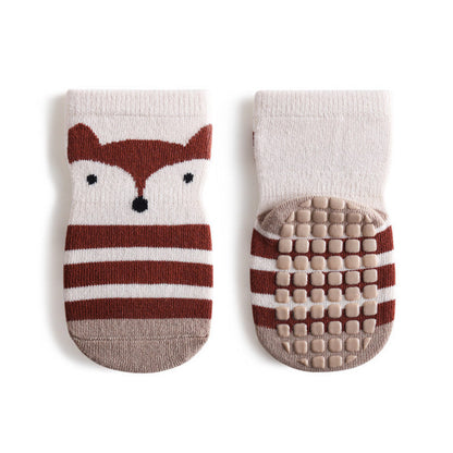 MyKids-USA® Baby Cartoon Dog Print Pattern Mid Tube Design Fashion Cute Toddler Socks