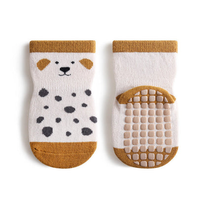 MyKids-USA® Baby Cartoon Dog Print Pattern Mid Tube Design Fashion Cute Toddler Socks