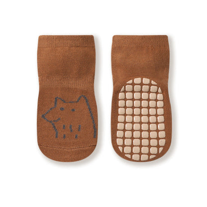 MyKids-USA® Baby Cartoon Graphic Non-Slip Floor Socks In