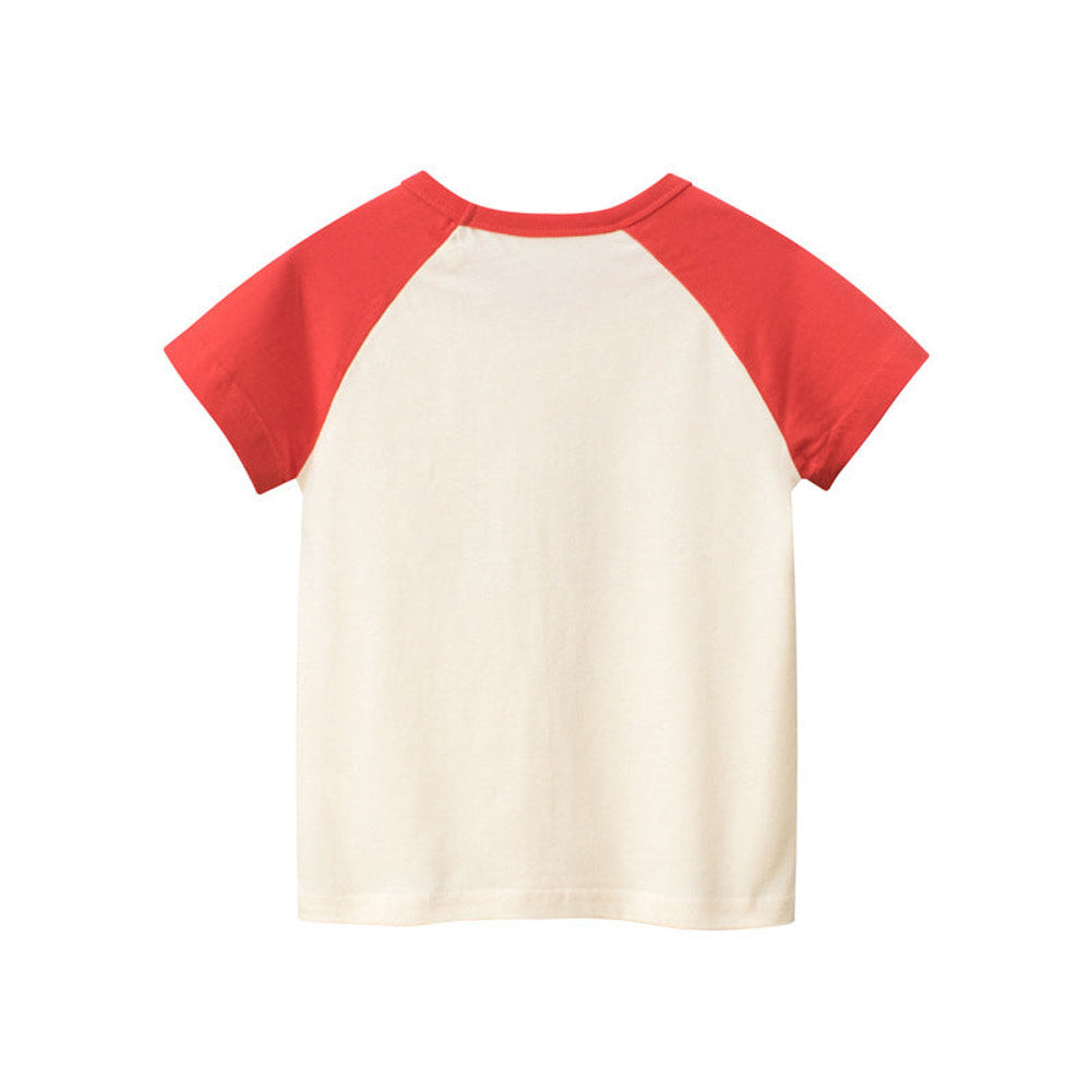 MyKids-USA® Baby Cartoon Graphic Cute Style Short Sleeve Quality Tops